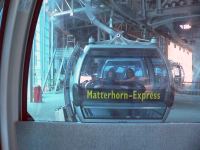 Mum & Josh in a cable car