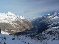 view from first cable car station